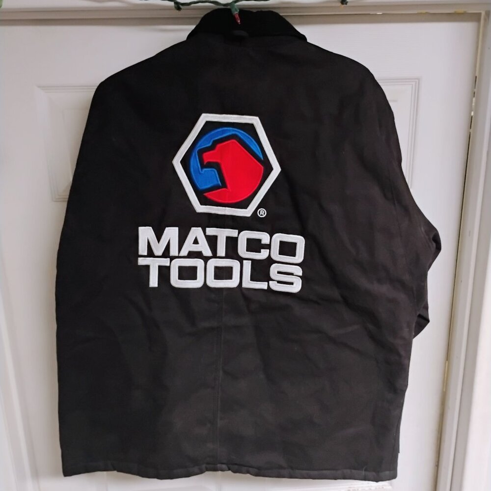 MATCO TOOLS Embroidered Jacket Insulated Lined Quilted Berne Mechanic Workwear